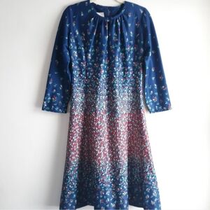 Vintage Tulip Print Dress